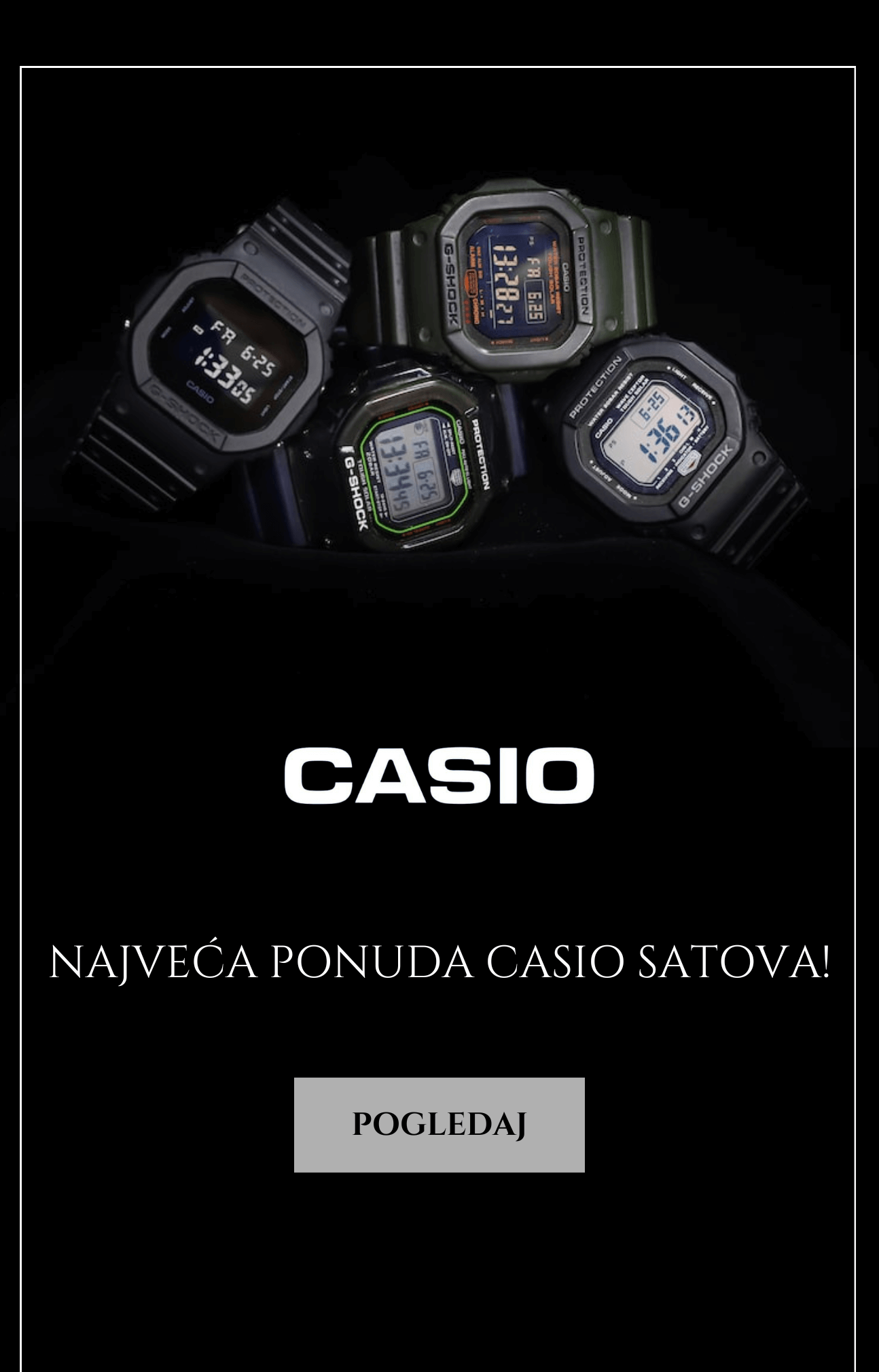 Najveća ponuda Casio satova