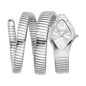 Just Cavalli Signature Snake Cristallo