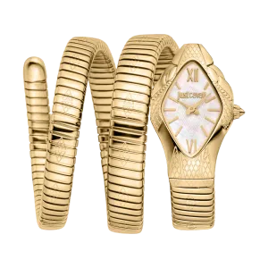 Just Cavalli Signature Snake Cristallo