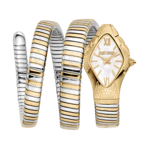Just Cavalli Signature Snake Cristallo