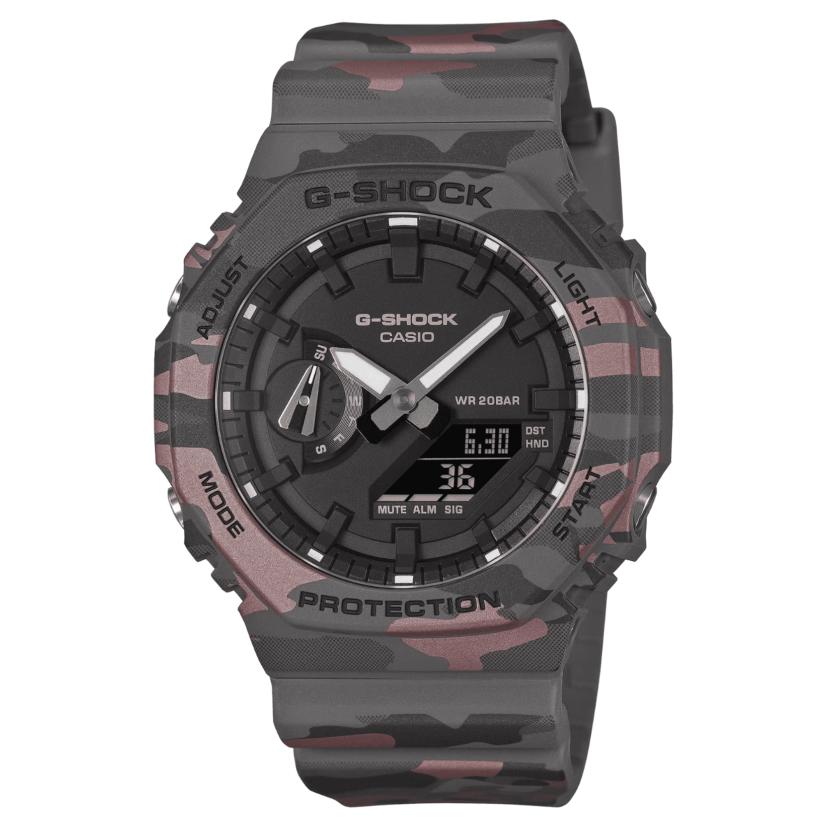 casio g-shock camouflage GA-2100CM-8AER