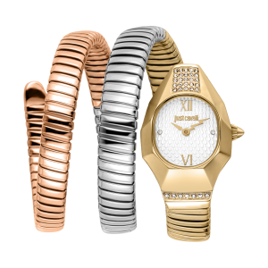 Just Cavalli Signature Snake Lunara